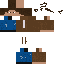 Minecraft skin texture, 64x64 pixels