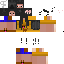 Minecraft skin texture, 64x64 pixels