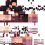 Minecraft skin texture, 64x64 pixels