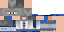 Minecraft skin texture, 64x32 legacy pixels