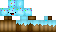 Minecraft skin texture, 64x32 legacy pixels
