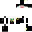 Minecraft skin texture, 64x64 pixels