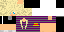 Minecraft skin texture, 64x32 legacy pixels