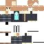 Minecraft skin texture, 64x64 pixels