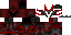 Minecraft skin texture, 64x32 legacy pixels