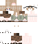Minecraft skin texture, 64x64 pixels