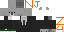 Minecraft skin texture, 64x32 legacy pixels