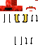 Classic Minecraft skin texture, 64x64 pixels