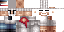 Minecraft skin texture, 64x32 legacy pixels