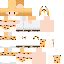 Minecraft skin texture, 64x64 pixels