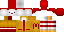 Minecraft skin texture, 64x32 legacy pixels