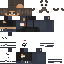 Minecraft skin texture, 64x64 pixels