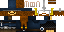 Minecraft skin texture, 64x32 legacy pixels