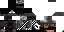 Minecraft skin texture, 64x32 legacy pixels