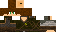 Minecraft skin texture, 64x32 legacy pixels