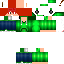 Minecraft skin texture, 64x64 pixels