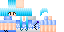Minecraft skin texture, 64x32 legacy pixels