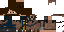 Minecraft skin texture, 64x32 legacy pixels