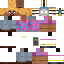 Minecraft skin texture, 64x64 pixels