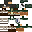 Minecraft skin texture, 64x64 pixels