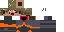 Minecraft skin texture, 64x32 legacy pixels