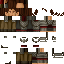 Minecraft skin texture, 64x64 pixels