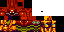 Minecraft skin texture, 64x32 legacy pixels
