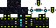 Minecraft skin texture, 64x32 legacy pixels