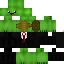 Minecraft skin texture, 64x64 pixels