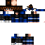 Minecraft skin texture, 64x64 pixels