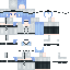 Minecraft skin texture, 64x64 pixels
