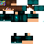 Minecraft skin texture, 64x64 pixels