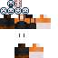 Minecraft skin texture, 64x64 pixels