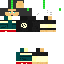 Minecraft skin texture, 64x64 pixels