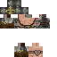 Minecraft skin texture, 64x64 pixels