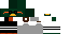 Minecraft skin texture, 64x32 legacy pixels