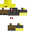 Minecraft skin texture, 64x64 pixels