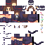 Minecraft skin texture, 64x64 pixels