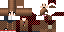 Minecraft skin texture, 64x32 legacy pixels