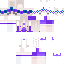 Red Minecraft skin texture, 64x64 pixels