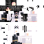 Minecraft skin texture, 64x64 pixels