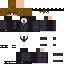 Minecraft skin texture, 64x64 pixels