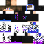 Minecraft skin texture, 64x64 pixels
