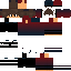 Minecraft skin texture, 64x64 pixels