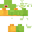 Minecraft skin texture, 64x64 pixels