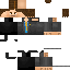 Minecraft skin texture, 64x64 pixels