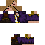 Minecraft skin texture, 64x64 pixels
