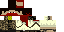 Minecraft skin texture, 64x32 legacy pixels