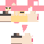 Minecraft skin texture, 64x64 pixels