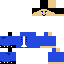 Minecraft skin texture, 64x64 pixels